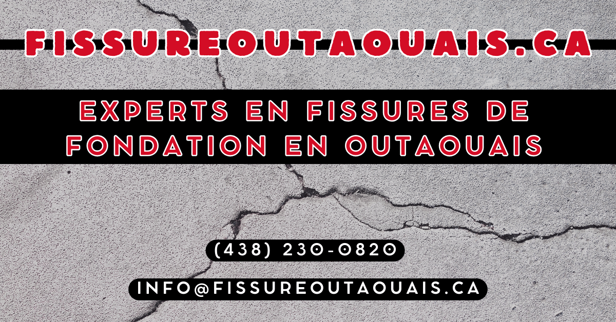Experts en fissures de fondation à Maniwaki